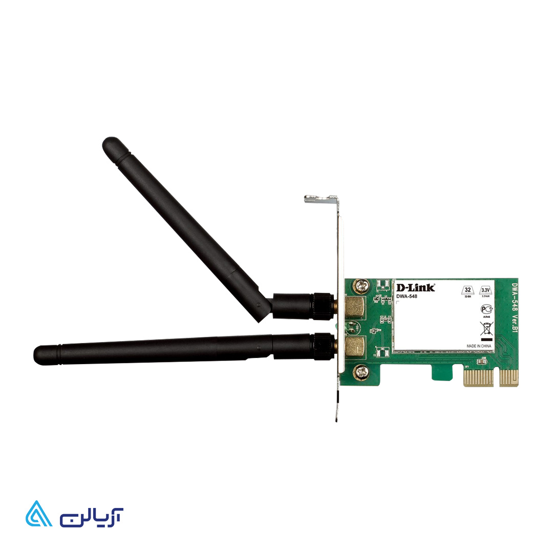 کارت شبکه بی‌سیم DWA-548 دی‌-لینک