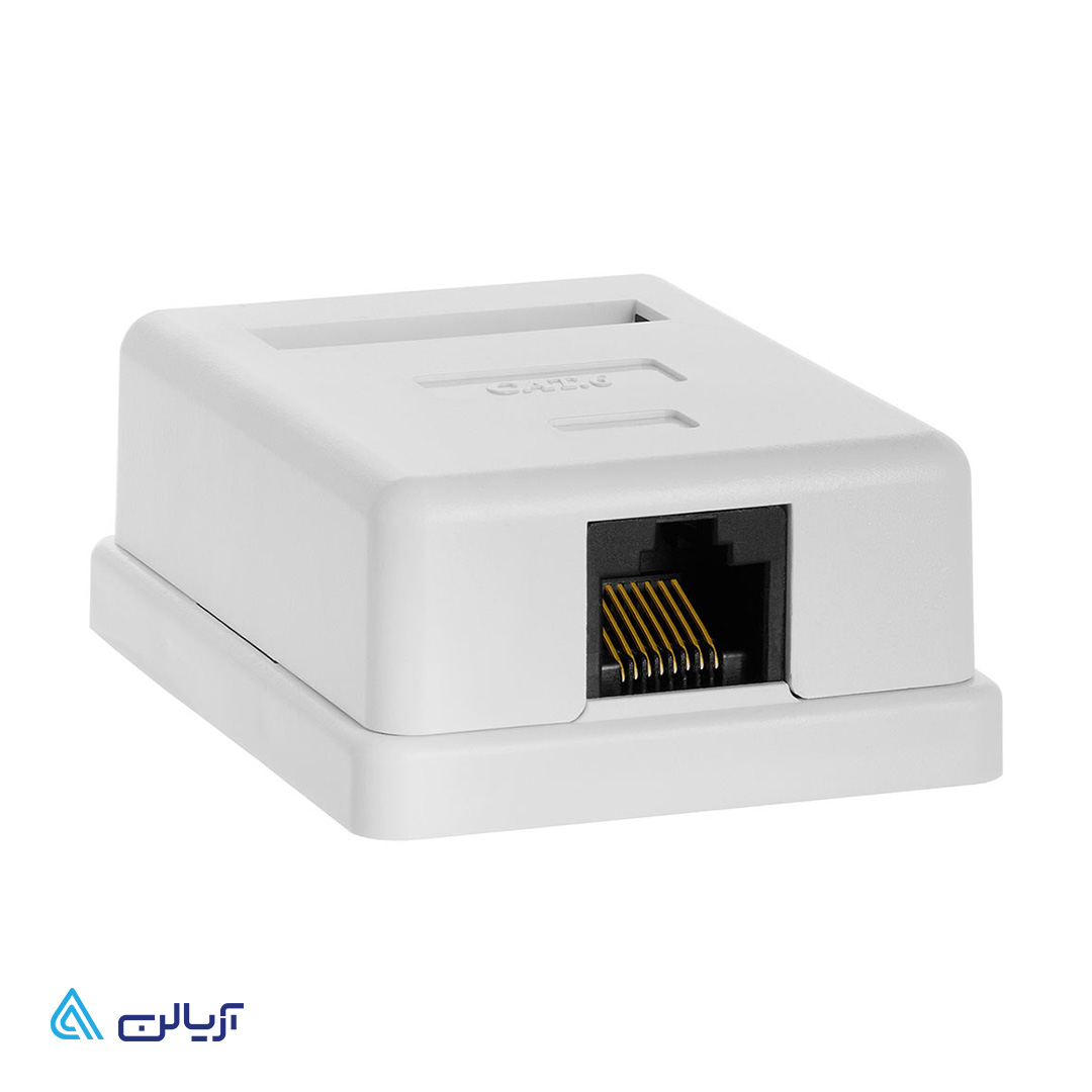 سرفیس باکس روکار Cat6 UTP رپیتون Rapiton RP-SB1-6U1