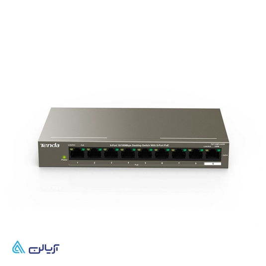 سوییچ 8 پورت POE تندا مدل – TEF1109P