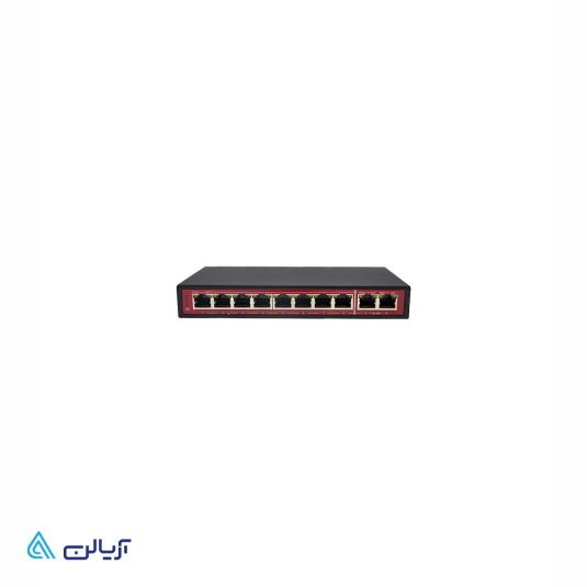 سوئیچ ۸ پورت POE ایزیگیگز EG-SWU-1401-10GP