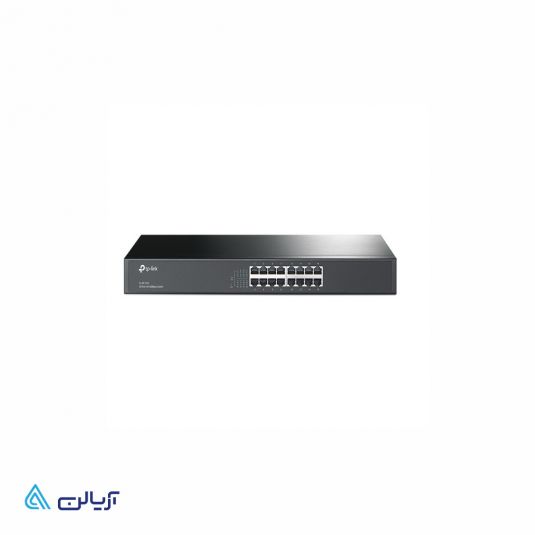 سوییچ 16 پورت مگابیتی و رکمونت تی پی-لینک مدل TL-SF1016