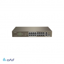 سوئیچ 16 پورتی POE آی پی-کام مدل – F 1118 P