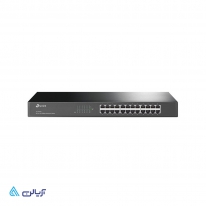 سوییچ 24 پورت مگابیتی و رکمونت تی پی-لینک مدل SF 1024
