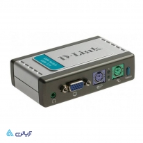 سوییچ 2 پورت KVM همراه با پشتیبانی از صدای دی-لینک مدل KVM-121