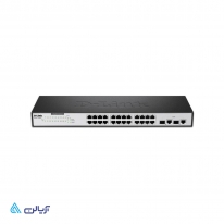  سوییچ 24 پورت به همراه 2 پورت Combo دی-لینک مدل DES-1026G 