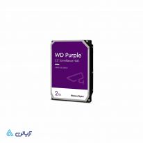 حافظه اچ دی دی اینترنال وسترن دیجیتال مدل بنفش ظرفیت 2 ترابایت