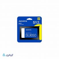 حافظه اس اس دی اینترنال ای دیتا مدل SU650 ظرفیت 512 گیگابایت